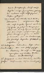 Nachlass Franz Steindachner, Liste (zu Inv.Nr. 537.01) von Prinzessin Therese von Bayern an Franz Steindachner, Inv.Nr. 537.06, Seite 11